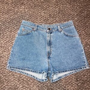 Levi's 922 Slim Fit Women's Light Blue Jean Shorts